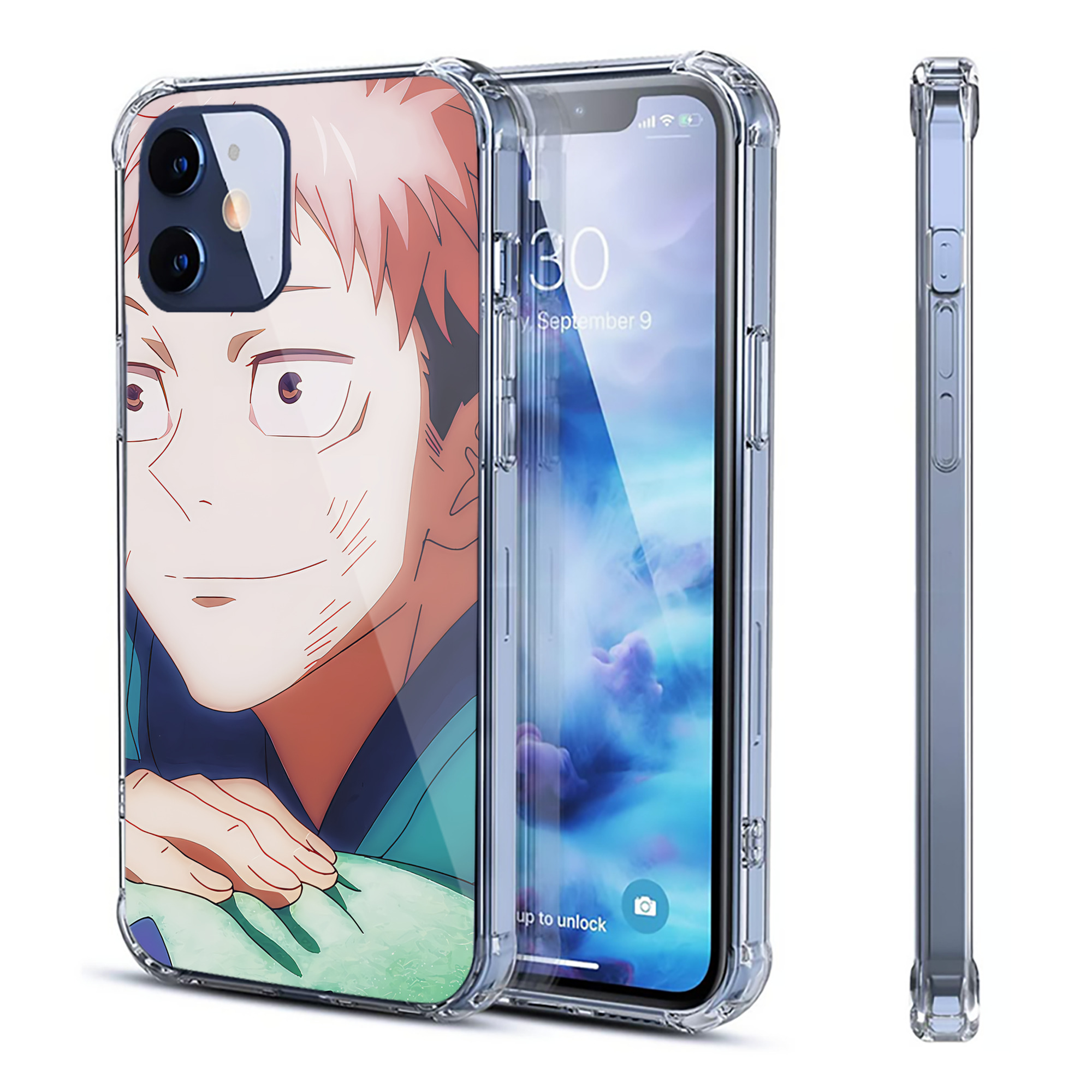 （画像用） SPY×FAMILY间谍家家酒 【iPhone 12シリーズ対応】透明スマホケース（クリアソフトケース）